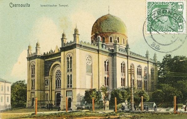 Die Synagoge von Czernowitz