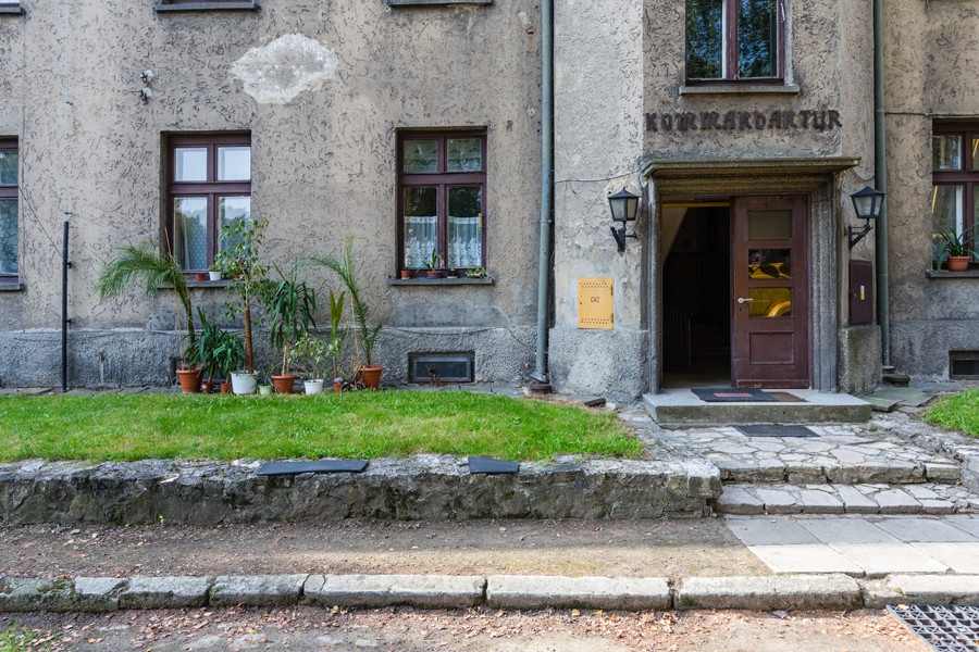 Die ehemalige Kommandantur von Auschwitz als Wohnhaus