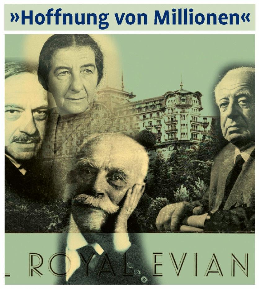 Aus dem Plakat zur Ausstellung Hoffnung für Millionen