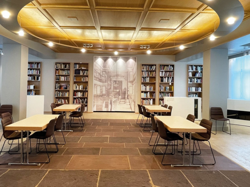 Der renovierte Hauptraum in der Ehemalige Synagoge in Rexingen