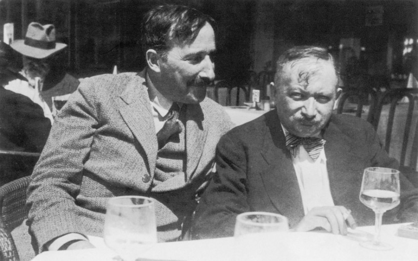 Stefan Zweig und Joseph Roth 1936 in Ostende