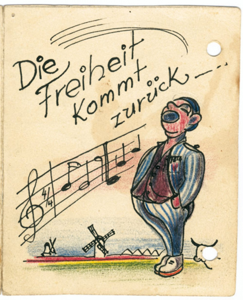Glückwunschkarten im KZ Erzingen - Die Freiheit kommt zurück