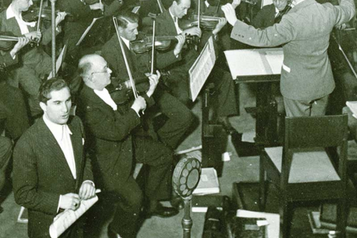 Joseph Schmidt im Berliner Rundfunk