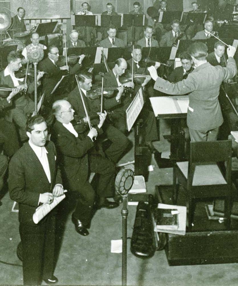 Joseph Schmidt im Berliner Rundfunk